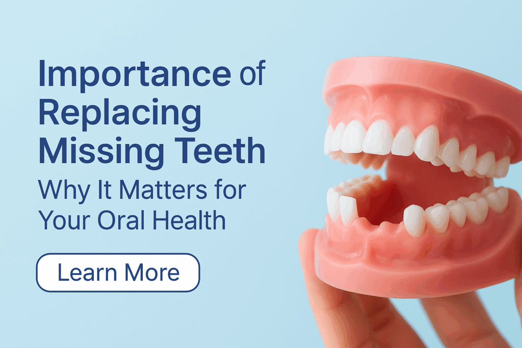 Importance of Replacing Missing Teeth – Why It Matters for Your Oral Health